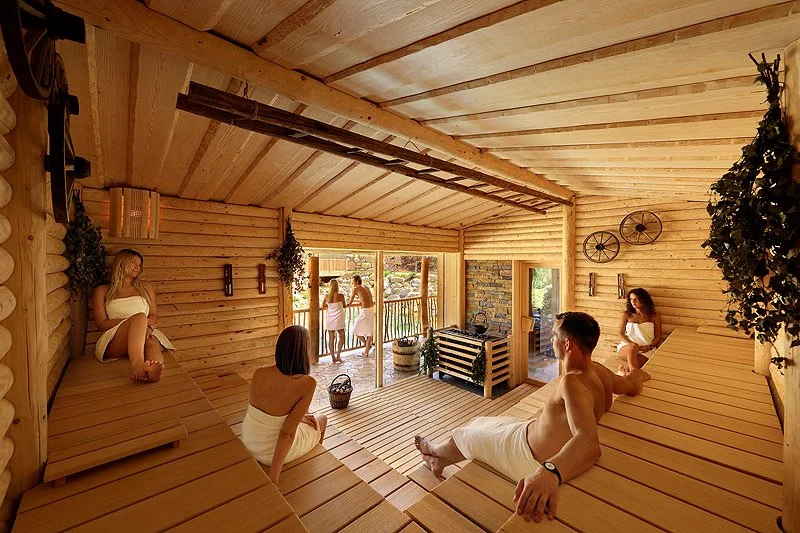 Sauna na jezeře