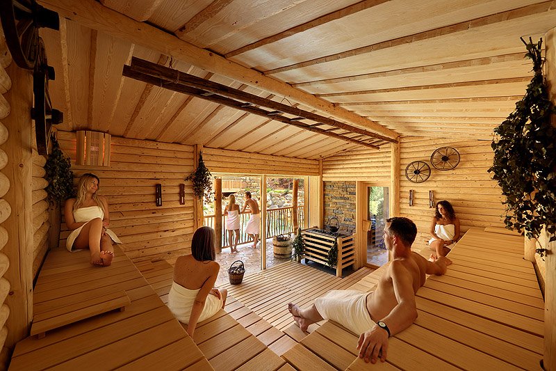 Sauna na jezeře