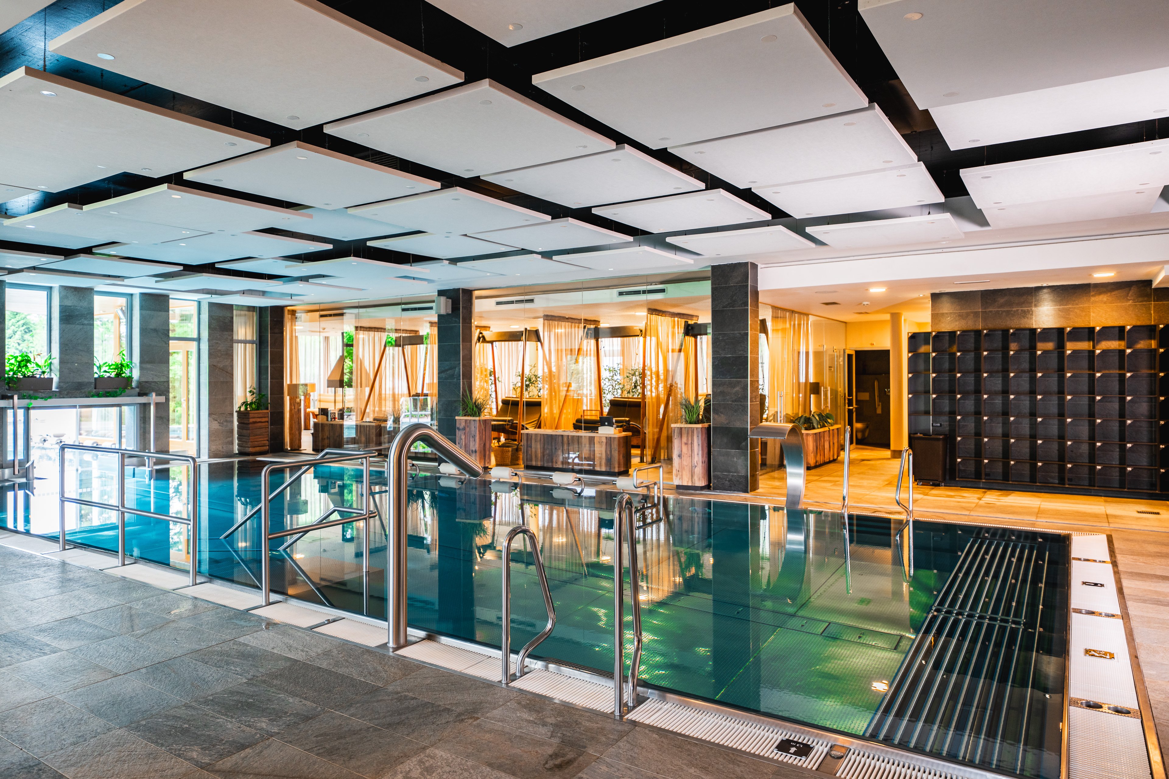 bazénová část wellness